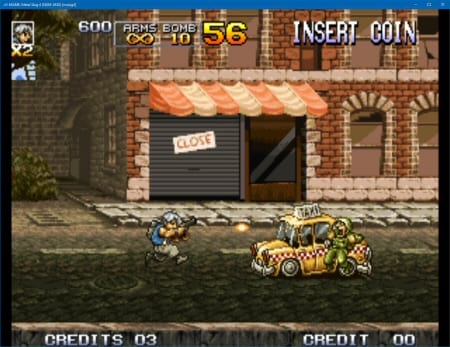 Metal Slug 4 on MAME